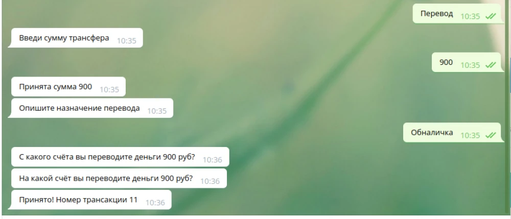 Собственная домашняя бухгалтерия с чатботом